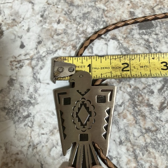 BELL TRADING POST THUNDERBIRD BOLO NECKLACE  Alburquerque , NM - Picture 15 of 17